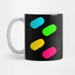 Woodlice (Isopoda) cute and colorful Mug